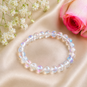 Aura Quartz Bracelet – Stress Relief & Energy Balancing